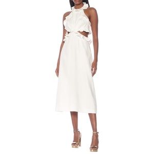 Zimmermann Lovestruck linen midi dress